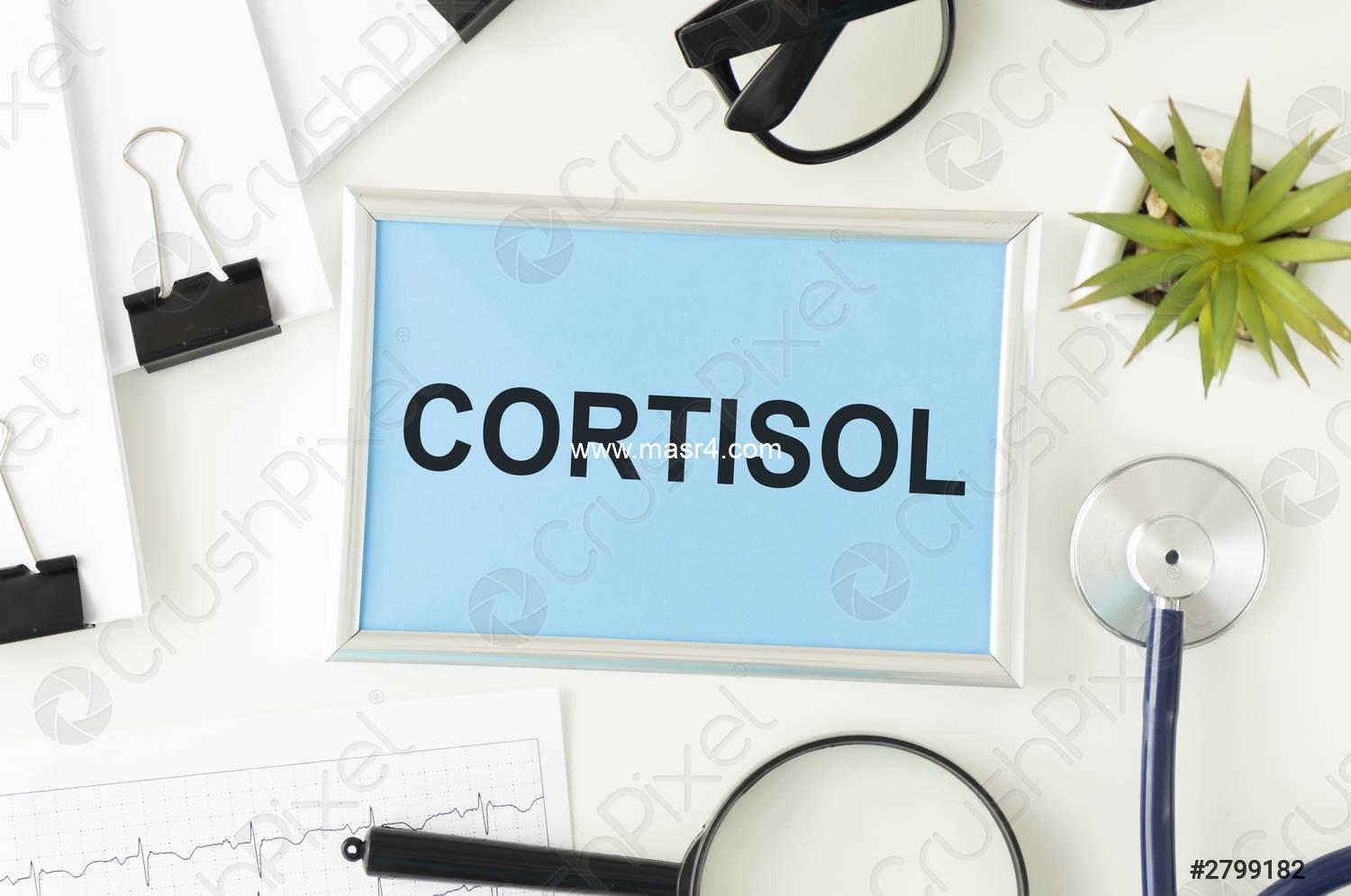cortisol glucocorticoid hormone diagnostic concept 2799182